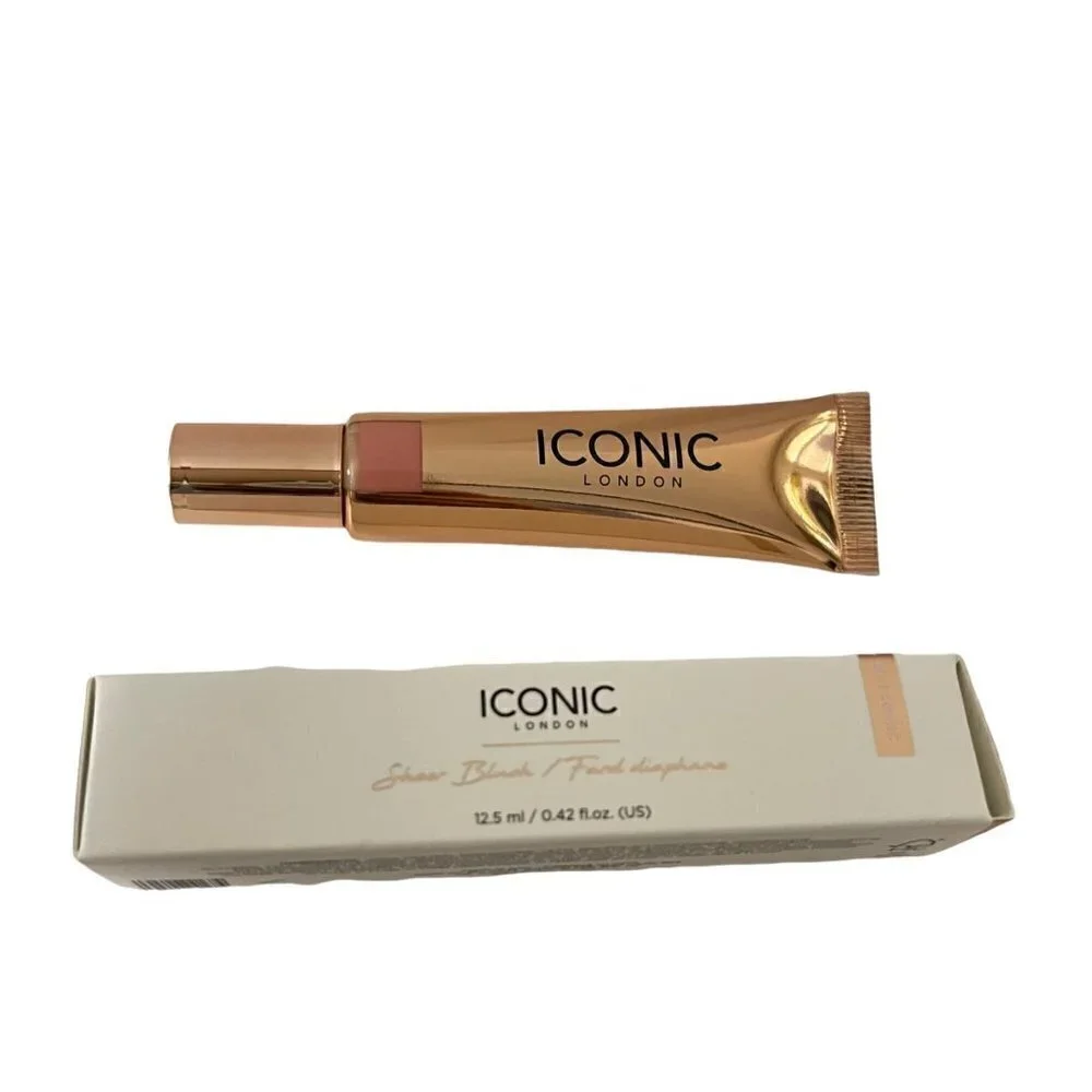 Iconic London BNIB Pink Rose Riot Get To Watercolor Sheer Cream Blush